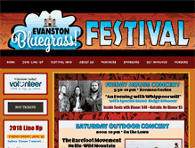 Tablet Screenshot of bluegrassevanston.com